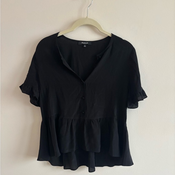 Madewell Central Drapey Shirt - Size XS - Picture 2 of 5